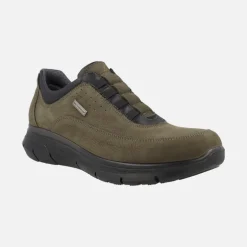 Zapatos deportivos en piel nobuck con forro interior Waterproof