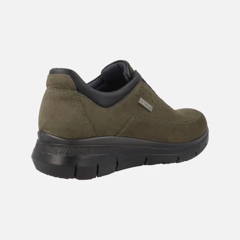 Zapatos deportivos en piel nobuck con forro interior Waterproof