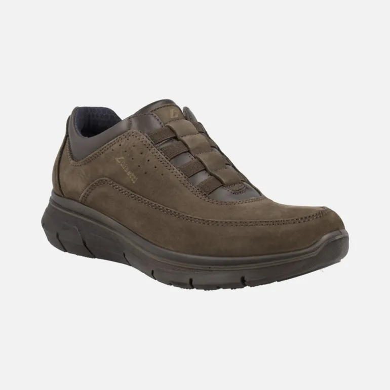 Zapatos deportivos en piel nobuck con forro interior Waterproof