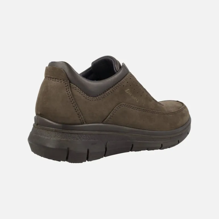 Zapatos deportivos en piel nobuck con forro interior Waterproof