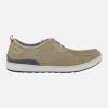 Zapatos deportivos Lester en piel nobuck con cordones