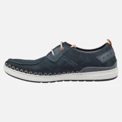 Zapatos deportivos Lester en piel nobuck con cordones