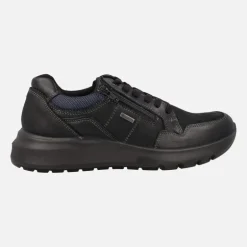 Zapatos deportivos negros para hombre con membrana Gore-tex