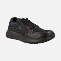 Zapatos deportivos negros para hombre con membrana Gore-tex