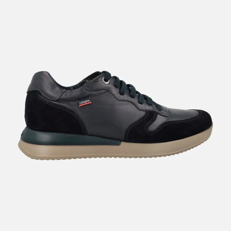 Zapatos deportivos para hombre en combinado azul marino