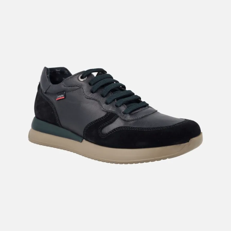 Zapatos deportivos para hombre en combinado azul marino
