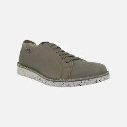 Zapatos deportivos para hombre en nobuck con cierre de cordones Polaris