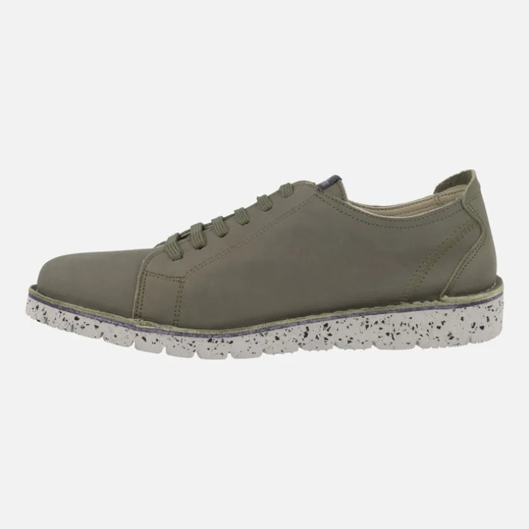 Zapatos deportivos para hombre en nobuck con cierre de cordones Polaris