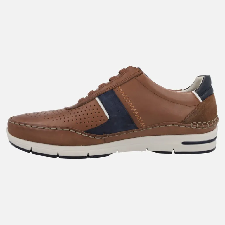 Zapatos deportivos para hombre con cordones elásticos