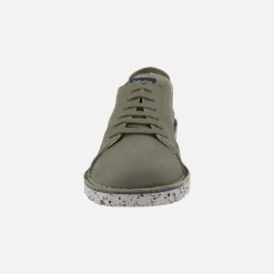 Zapatos deportivos para hombre en nobuck con cierre de cordones Polaris
