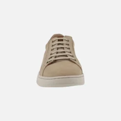Zapatos deportivos para hombre en piel nobuck con cordones