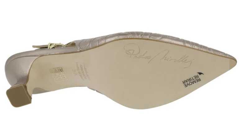 Zapatos destalonados Soulme con punta fina