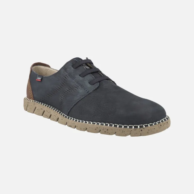Zapatos Extralight con cordones elásticos Viz en nobuck engrasado