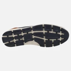 Zapatos mocasines confort para hombre en combinado azul marino