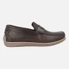 Zapatos mocasines de estilo náutico Sailor moka