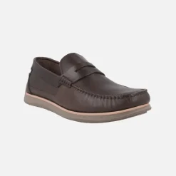 Zapatos mocasines de estilo náutico Sailor moka