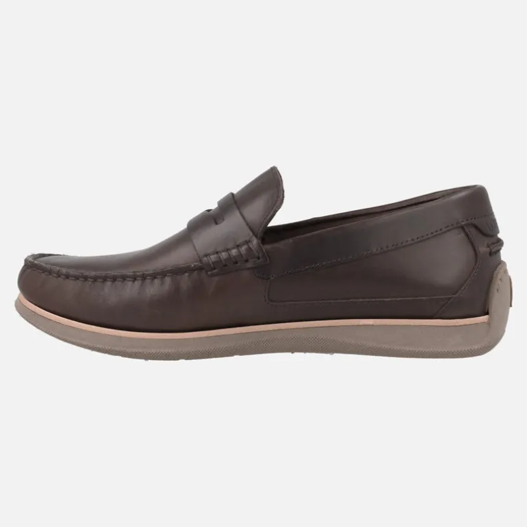 Zapatos mocasines de estilo náutico Sailor moka