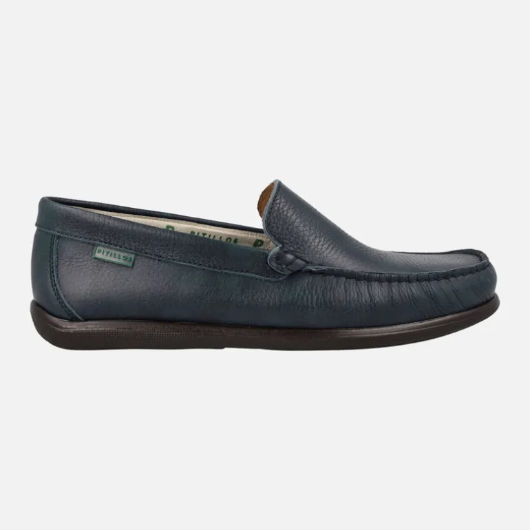 Zapatos mocasines de piel para hombre Pitillos
