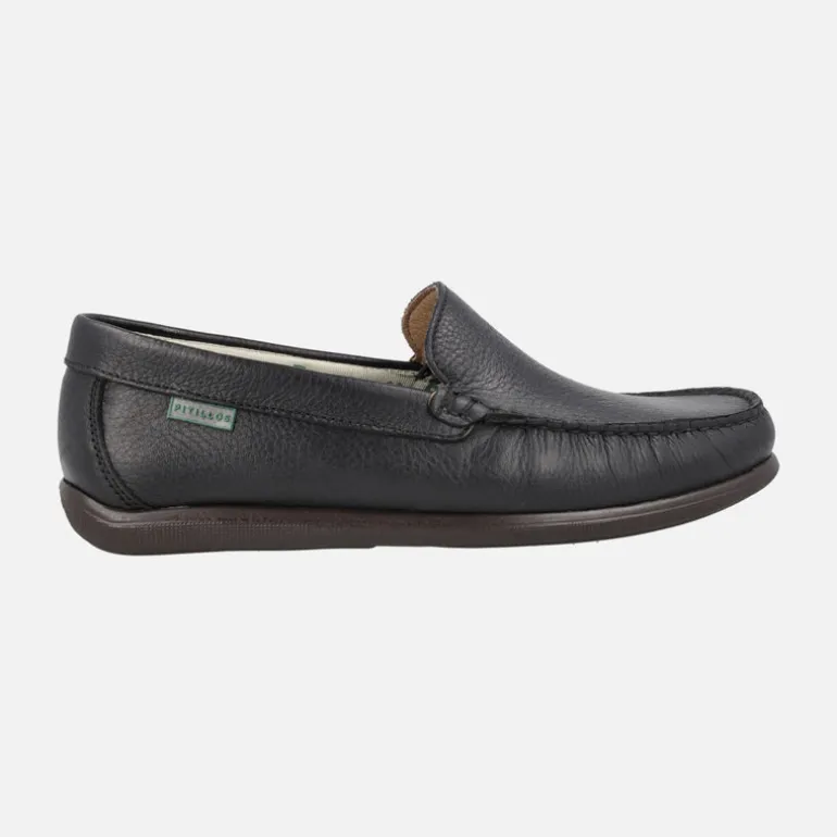 Zapatos mocasines de piel para hombre Pitillos