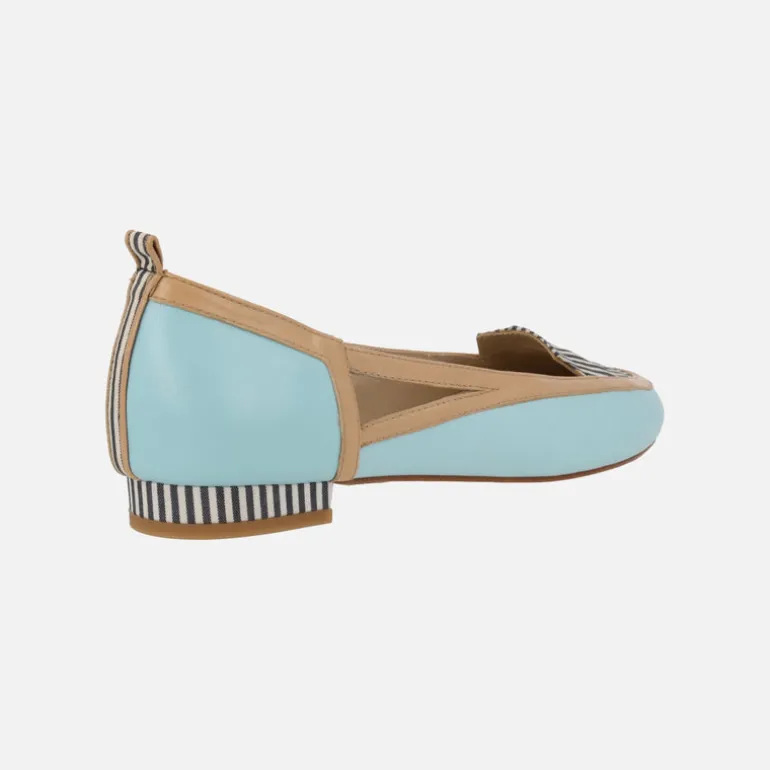 Zapatos multi material con aberturas Alba Blue