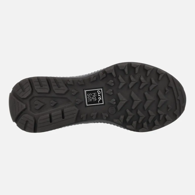 Zapatos negros de cordones para mujer con membrana Gore-tex
