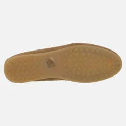 Zapatos náuticos de piel serraje con cordones Abby