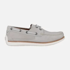 Zapatos náuticos para hombre Sailor en color topo