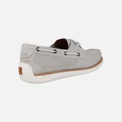 Zapatos náuticos para hombre Sailor en color topo