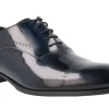 Zapatos oxford para hombre en piel antick con dibujos grabados