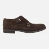 Zapatos para hombre con hebillas y piso fino de goma