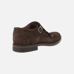 Zapatos para hombre con hebillas y piso fino de goma