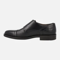 Zapatos para hombre con hebillas y piso fino de goma