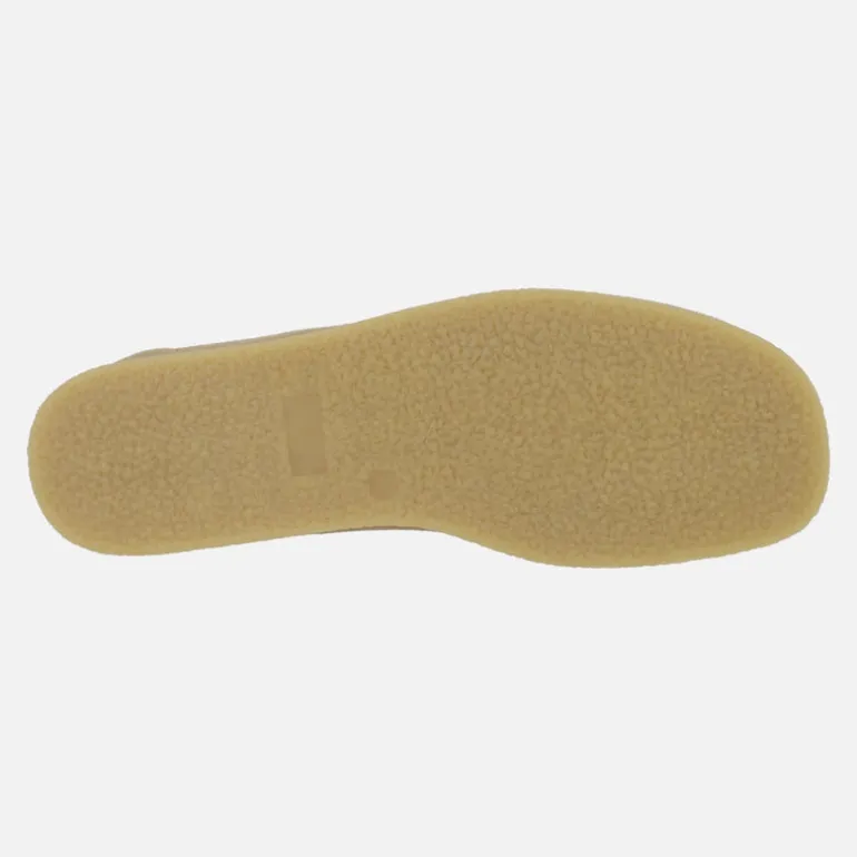 Zapatos para hombre en piel serraje con cordones estilo wallabee
