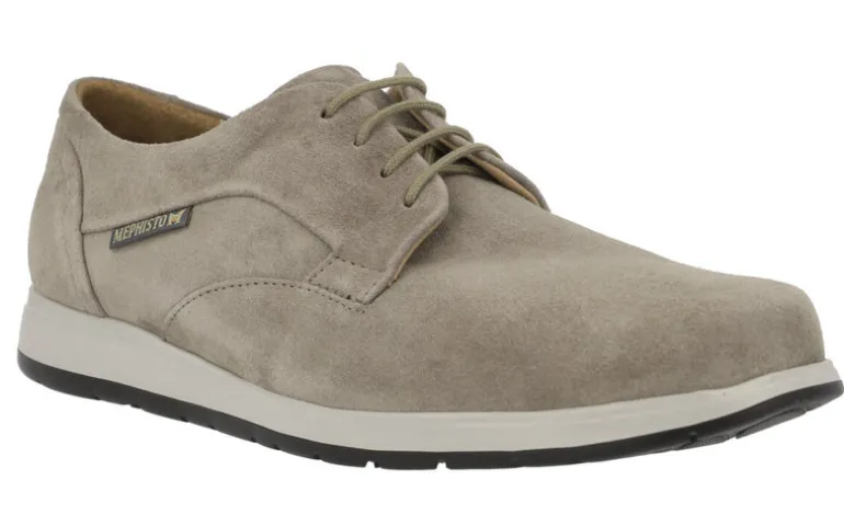 Zapatos para hombre en serraje con cordones Valerio