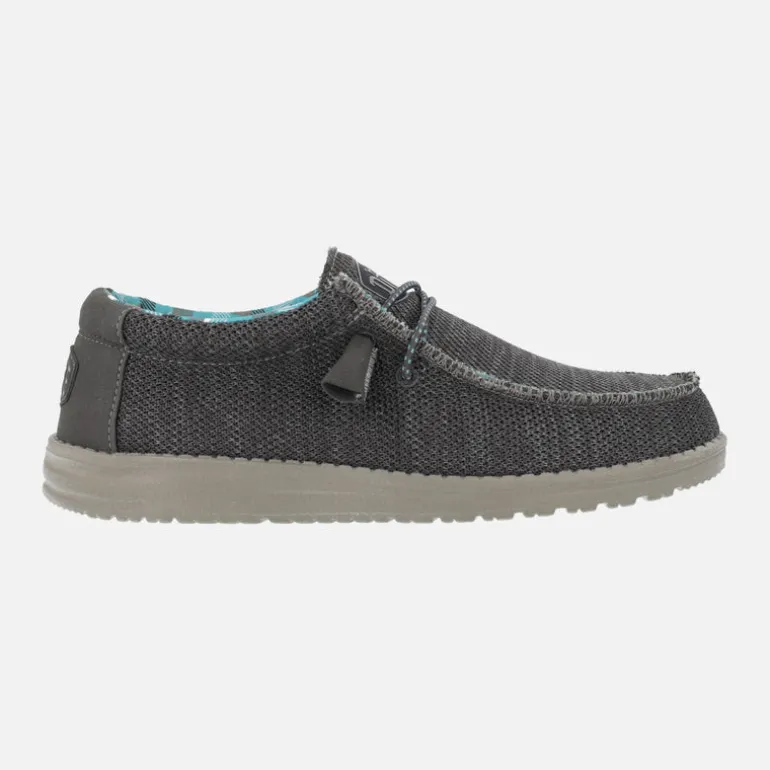ZAPATOS PARA HOMBRE WALLY SOX EN TEJIDO CON CORDONES ELASTICOS