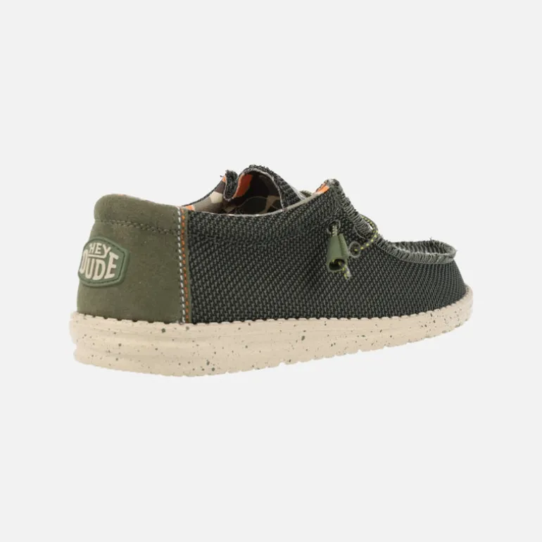 ZAPATOS PARA HOMBRE WALLY SOX EN TEJIDO CON CORDONES ELASTICOS
