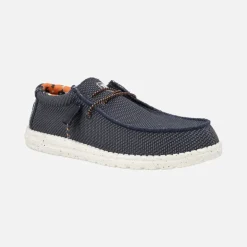 ZAPATOS PARA HOMBRE WALLY SOX EN TEJIDO CON CORDONES ELASTICOS