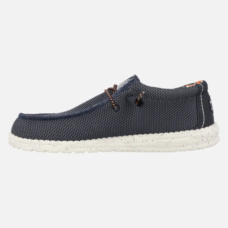 ZAPATOS PARA HOMBRE WALLY SOX EN TEJIDO CON CORDONES ELASTICOS