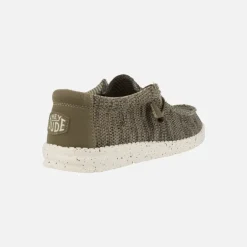 ZAPATOS PARA HOMBRE WALLY SOX EN TEJIDO CON CORDONES ELASTICOS
