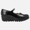 Zapatos para mujer en charol negro Wonders Sevilla