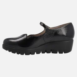 Zapatos para mujer en charol negro Wonders Sevilla