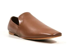 Zapatos para mujer estilo babuchas en piel cuero