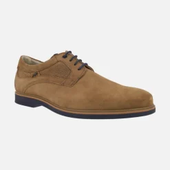 Zapatos Tristan en piel serraje con cordones para hombre