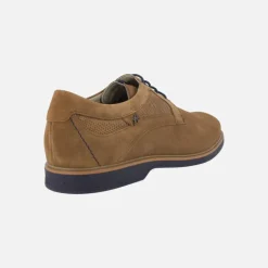 Zapatos Tristan en piel serraje con cordones para hombre