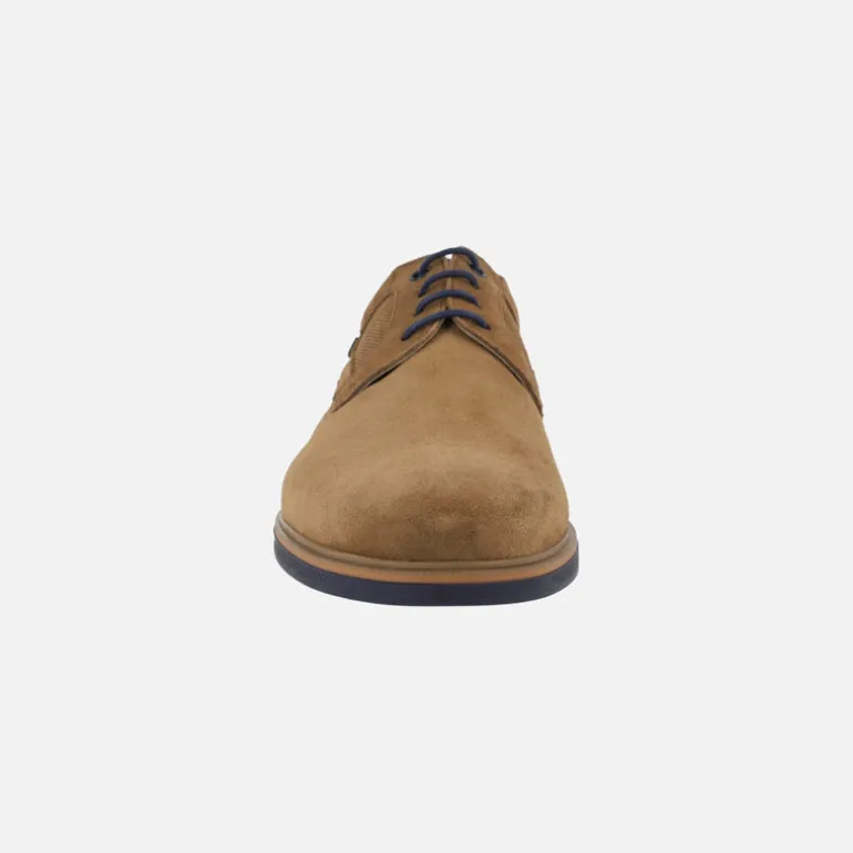 Zapatos Tristan en piel serraje con cordones para hombre