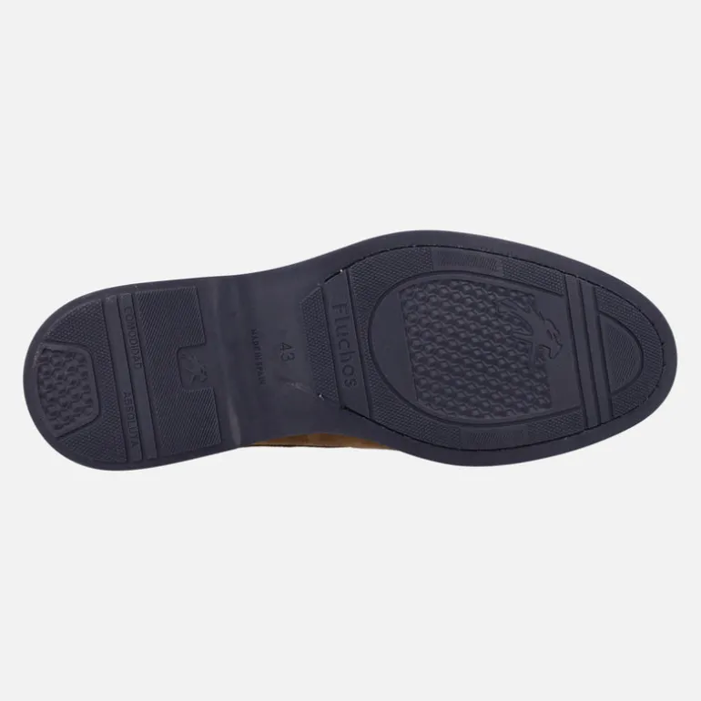 Zapatos Tristan en piel serraje con cordones para hombre