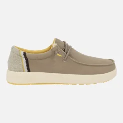 Zapatos wallabi para hombre Cana en tejido algodón