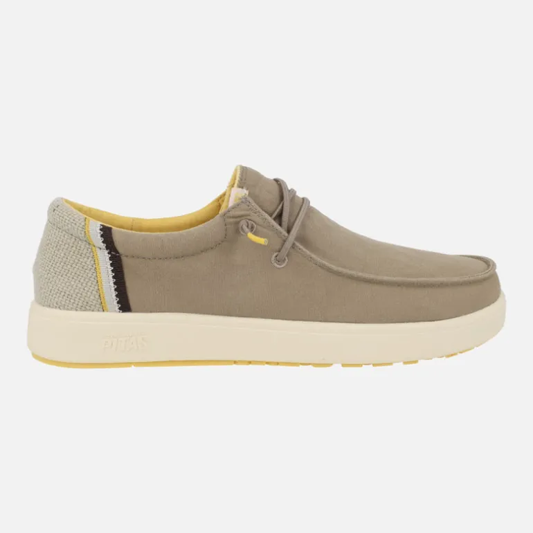 Zapatos wallabi para hombre Cana en tejido algodón