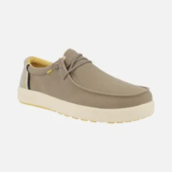 Zapatos wallabi para hombre Cana en tejido algodón