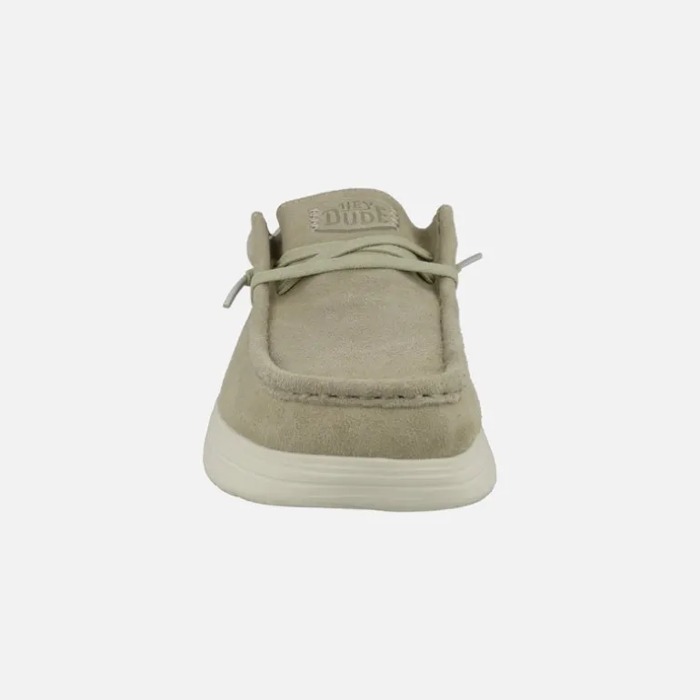 Zapatos Wally Comf suede para hombre con empeine de ante